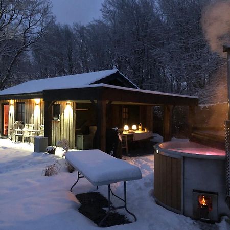 Villa Au Bien-Etre A Deux Spa Exterior foto